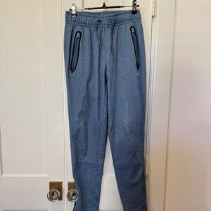 BCG Men's Blue Tapered Leg Sweatpants SZ S In Good Condition - Picture 2 of 5 B